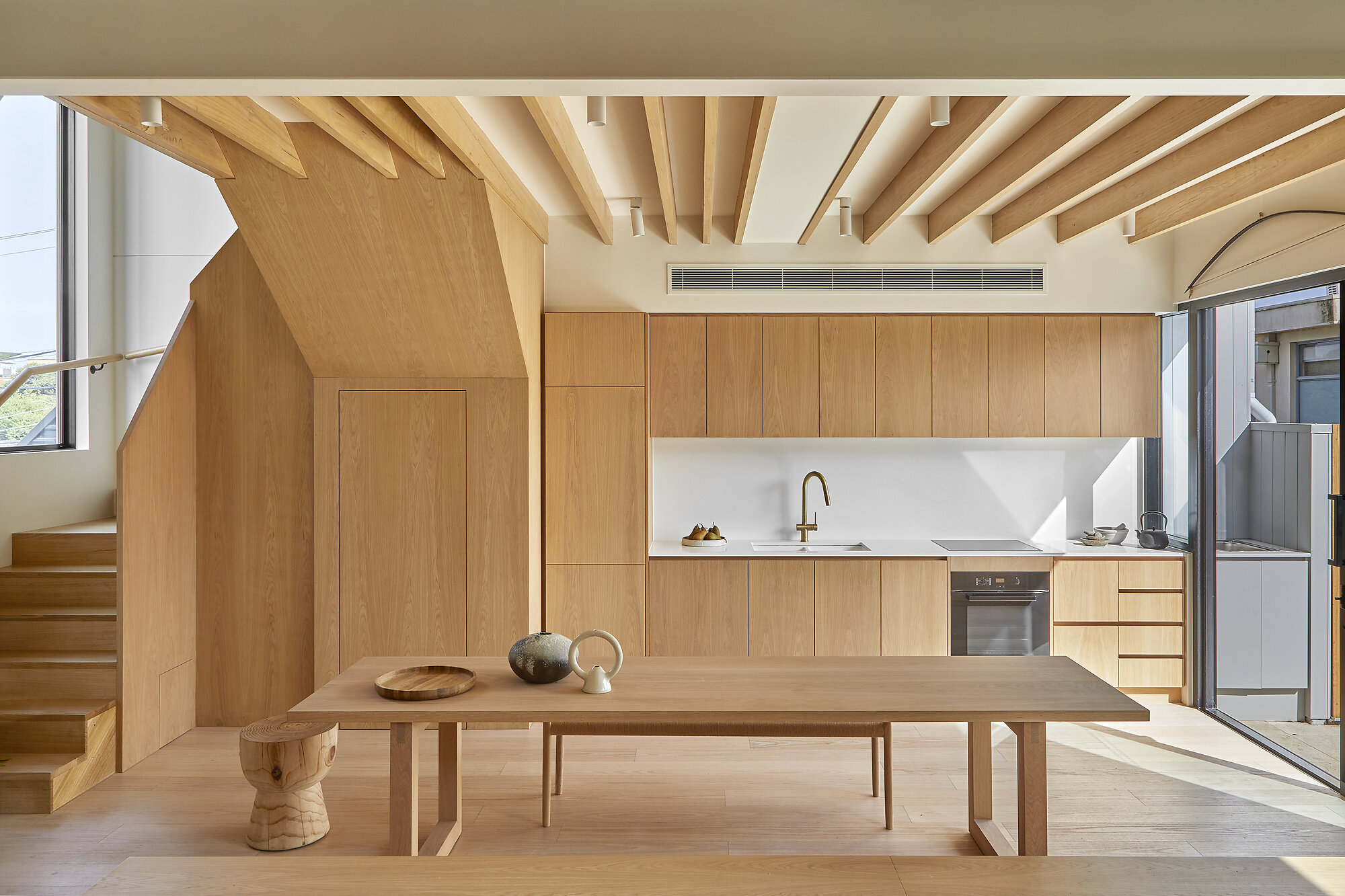 Interior photograph of House for Eva by Dave Kulesza